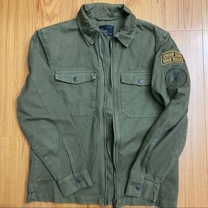 Zara Man jacket w/ patches